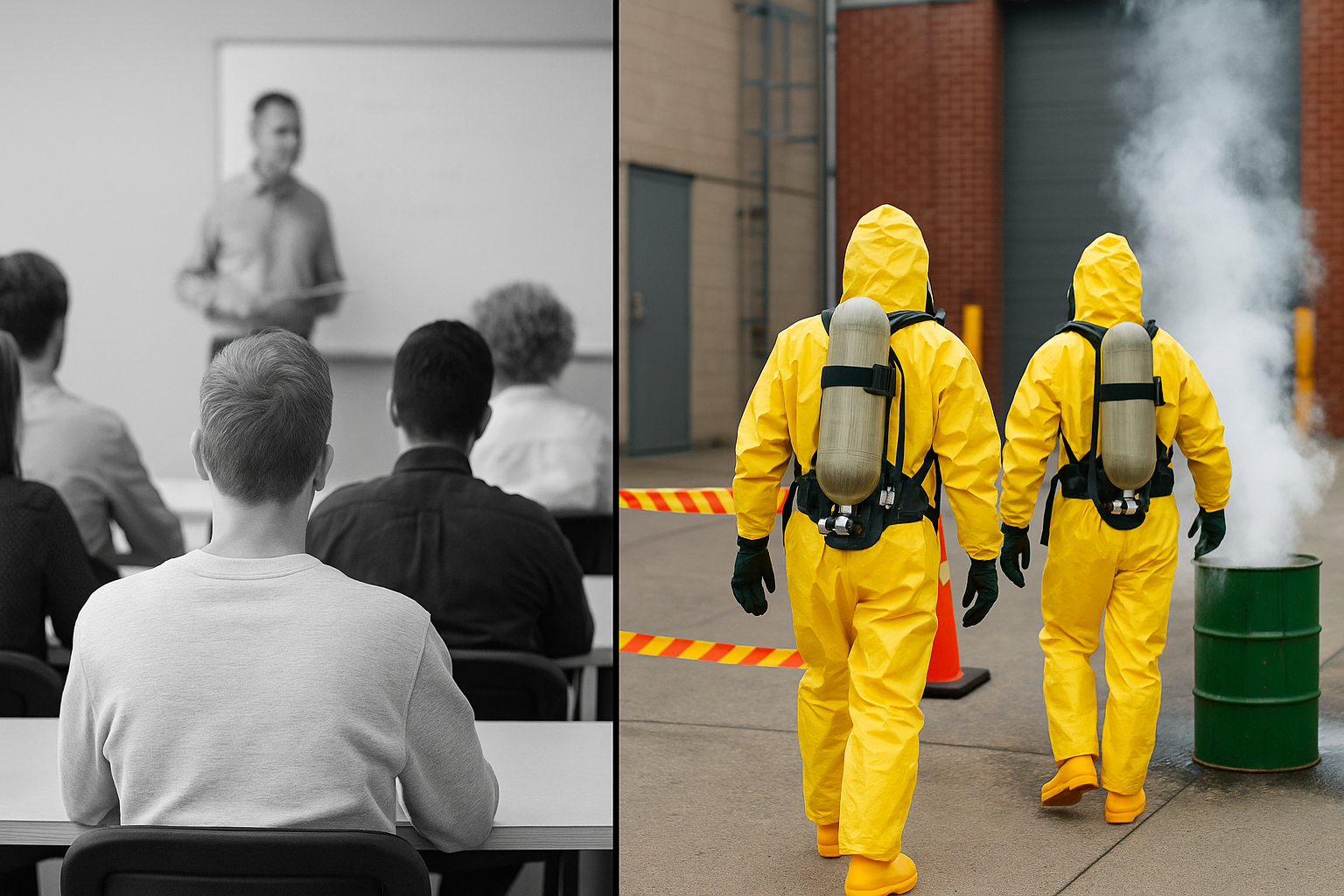 The gap between traditional training and real-world application